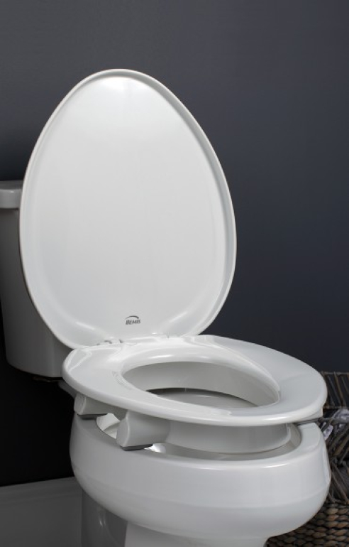 Assurance raised toilet seat